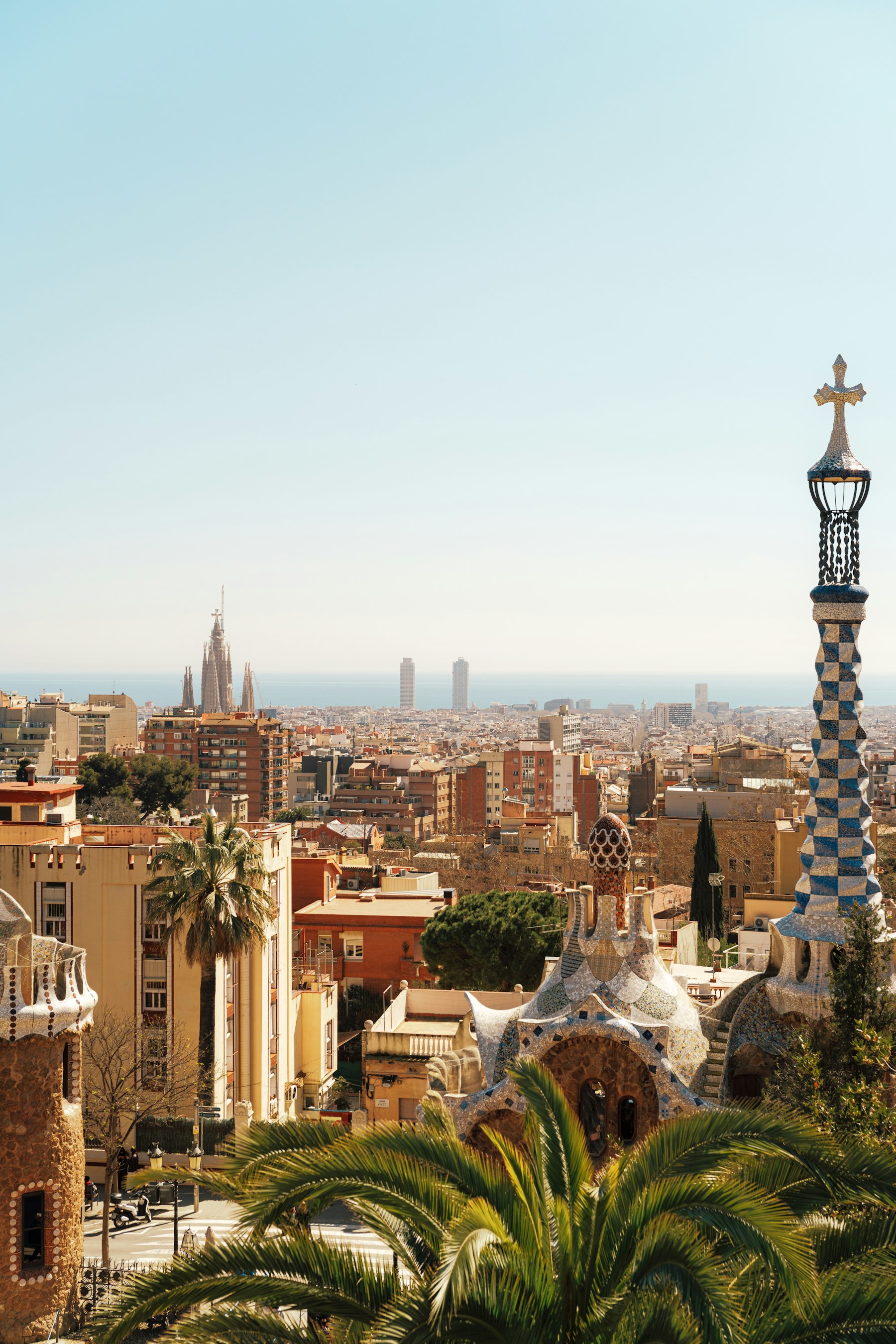 Barcelona viewed from Park Güell